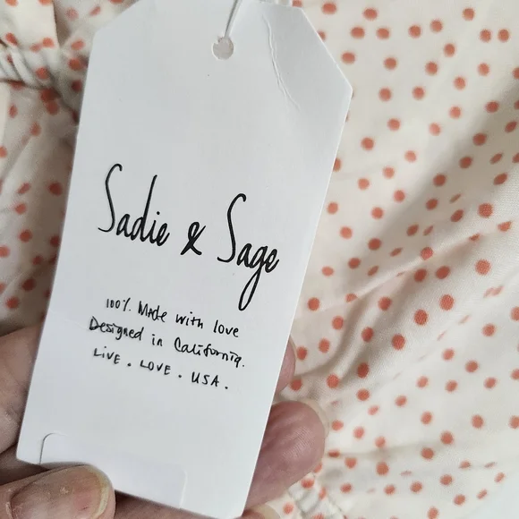 Nwt Sadie & Sage Peplum Tank. - Picture 5 of 9